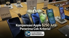 Ilustrasi - Apple Bayar Ganti Rugi Rp 4,3 Miliar ke Pengguna iPhone.