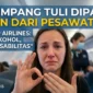 Ilustrasi - Penumpang Tuli Dipaksa Turun dari Frontier Airlines.