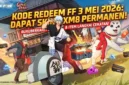 Ilustrasi - Kode Redeem FF 3 Mei 2026.