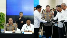 Kolase - Konferensi pers Sumatera blackout di Jakarta. Bukan Sabotase, Polisi Pastikan Cuaca Ekstrem Jadi Pemicu Blackout Massal Sumatra.