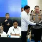 Kolase - Konferensi pers Sumatera blackout di Jakarta. Bukan Sabotase, Polisi Pastikan Cuaca Ekstrem Jadi Pemicu Blackout Massal Sumatra.