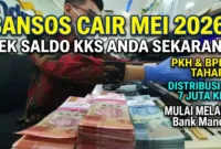 Ilustrasi - Bansos PKH & BPNT Tahap 2 Cair Mei 2026! Cek 4 Bank Penyalurnya.