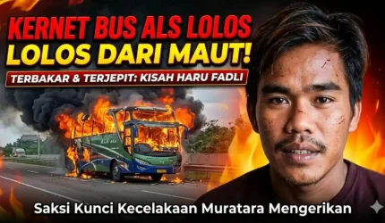 Kisah Haru Fadli, Kernet Bus ALS yang Selamat dari Tragedi Maut Muratara