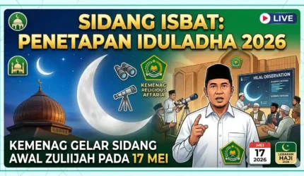 Kemenag Gelar Sidang Isbat 17 Mei: Tentukan Awal Zulhijah dan Iduladha 2026