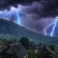 Ilustrasi - Hujan Guyur Seluruh Jambi Hari Ini, Tiga Wilayah Waspada Petir.