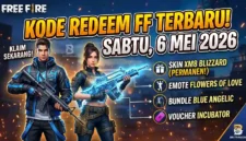 Ilustrasi - Kode Redeem FF Terbaru 6 Mei 2026.