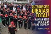 Ilustrasi - Aturan Baru Outsourcing 2026: Hanya 6 Jenis Pekerjaan yang Diizinkan.