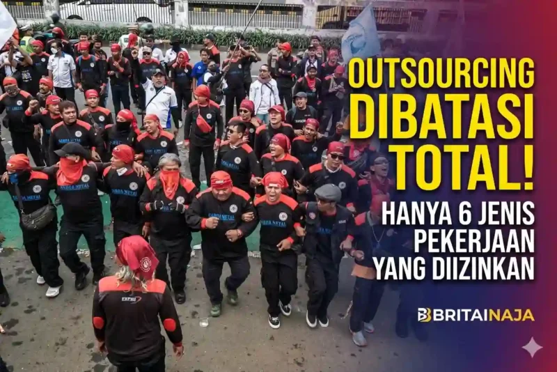 Ilustrasi - Aturan Baru Outsourcing 2026: Hanya 6 Jenis Pekerjaan yang Diizinkan.