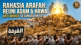 Ilustrasi - Jabal Rahmah di Padang Arafah.