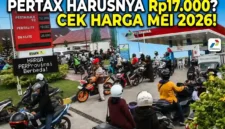 Ilustrasi - Antrian Pengisian BBM di SPBU. Harga BBM Pertamina Terbaru Mei 2026.