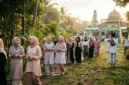 Ilustrasi - Jamaah Sholat Idul Adha. Gemini