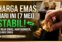 Ilustrasi emas perhiasan. Investor Daily.