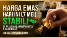 Ilustrasi emas perhiasan. Investor Daily.