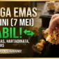 Ilustrasi emas perhiasan. Investor Daily.