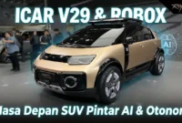 Mobil konsep iCAR Robox Concept turut unjuk gigi di panggung Beijing Auto Show 2026. (Liputan6.com)