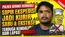 Ilustrasi - Sopir Ekspedisi Tertangkap Basah Bawa Sabu  dan ekstasi.