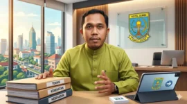 Adrian Pratama, Kabid Pengadaan, Pemberhentian dan Informasi BKPSDMD Kota Jambi.