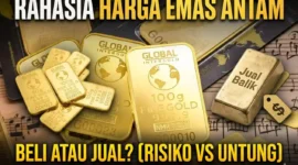 Ilustrasi - Harga Emas Antam Hari Ini 11 Mei 2026.