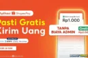 Transfer Uang Tanpa Biaya Admin? ShopeePay Kini Gratis Selamanya. ist