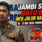 Kasat Lantas Polres Batang Hari, AKP Agung Prasetyo. Truk Batu Bara Jambi Dilarang Melintas Mulai Hari Ini Hingga 21 Mei