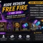 Ilustrasi - Kode Redeem FF Aktif Malam Ini 7 Mei 2026.