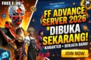 Ilustrasi - FF Advance Server 2026.