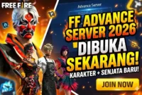 Ilustrasi - FF Advance Server 2026.