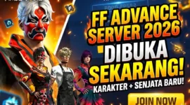 Ilustrasi - FF Advance Server 2026.