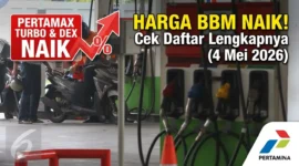 Ilustrasi - Harga BBM Nonsubsidi Per 4 Mei 2026.