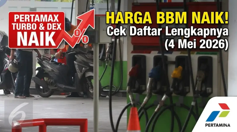 Ilustrasi - Harga BBM Nonsubsidi Per 4 Mei 2026.
