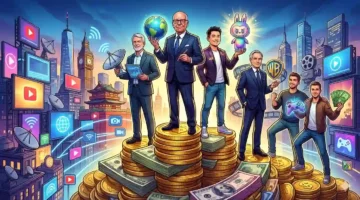 Ilustrasi - Orang Terkaya di Industri Media dan Hiburan.