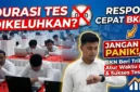 Ilustrasi - Peserta Tes Koperasi Merah Putih.
