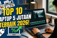 Ilustrasi - Laptop 5 Jutaan Terbaik 2026.