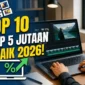 Ilustrasi - Laptop 5 Jutaan Terbaik 2026.