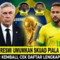 Skuad Brasil di Piala Dunia 2026.