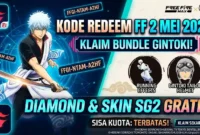 Ilustrasi - Kode Redeem FF Terbaru Hari Ini 2 Mei 2026.