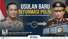 Ilustrasi - Usulan Masa Jabatan Kapolri.