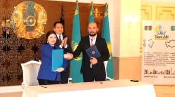 Kazakhstan & Azerbaijan Bersatu: TourAN Siap Manjakan Wisatawan Dunia. (photo: Kazinform)