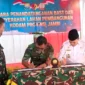 Penandatanganan pemberian hibah tanah untuk lokasi rencana Markas Kodam Jambi. (Foto: Pariwarajambi)