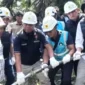 Tim Dittipidter Bareskrim turun ke Tempino, Provinsi Jambi untuk mengecek penyebab blackout Sumatera. (Instagram/bareskrim.dittipidter)