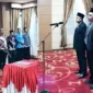 Kolase Prosesi Pelantikan Pejabat.