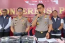 Kapolda Jambi, Irjen Pol Krisno H. Siregar, saat Konferensi pers.