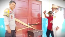 Ruang Kelas SMPN 4 Kinali Dirantai Ahli Waris. (Dok: topsumbar)