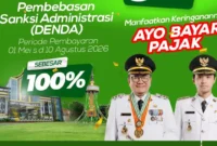 HUT Kota Jambi ke-625: Pemkot Bagi-Bagi Diskon Pajak & Hapus Denda PBB.