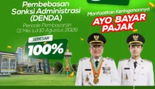 HUT Kota Jambi ke-625: Pemkot Bagi-Bagi Diskon Pajak & Hapus Denda PBB.