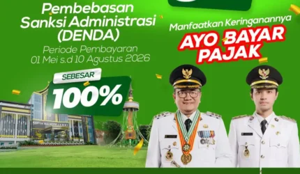 HUT Kota Jambi ke-625: Pemkot Bagi-Bagi Diskon Pajak & Hapus Denda PBB