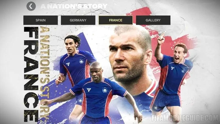 Trivia Cerita Bangsa Prancis Nation’s Story FC Mobile.