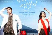 Potret Lee Jae Wook dan Shin Ye Eun dalam poster drama 'Doctor on the Edge'/ Foto: instagram.com/disneypluskr