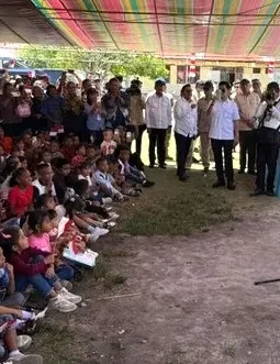 Prabowo Peluk Hangat Warga Miangas: Riuh ‘Maju Tak Gentar’ di Ujung Utara