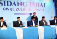 Sidang Isbat Awal Zulhijiah 1447 H. (detikcom)